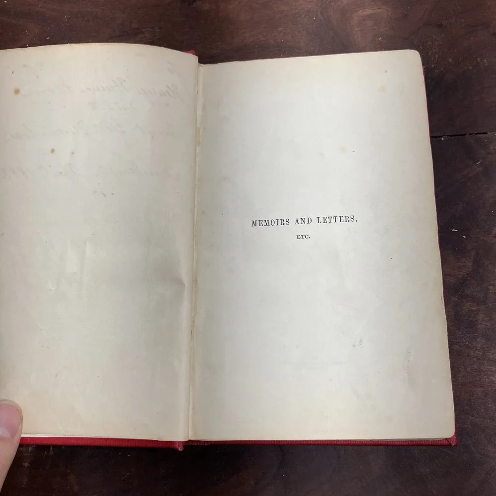 Vintage Memoirs and Letters Colonel Armine S H Mountain 1857 England Hardcover